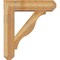 Ekena Millwork Funston Craftsman Rough Sawn Bracket w/ Offset Brace, Western Red Cedar, 8"W x 30"D x 34"H BKT0806X30X34FST04RWR - alternate 4